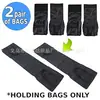 Paquete de 2 alforjas, túnel para equipo de entrenamiento de perros, túnel de agilidad con 2 bolsas de arena, bolsas de arena fijas para túnel
