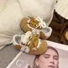 Tênis de Treino de Primavera para Meninas 2025 Solado Macio Tênis Baixo para Crianças de 2-3 Anos Sapatos para Bebê Menina Sapatos para Creche