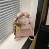 Colección nueva otoño/invierno 2026 transfronteriza: mochilas infantiles, con diseños a juego para padres e hijos, con patrones de dibujos animados bordados, mochilas pequeñas elegantes y exquisitas