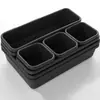 Caja Divisoria Organizadora de Cajones de Plástico para Escritorio Caja de Almacenamiento para Artículos Pequeños Pequeña Caja de Almacenamiento