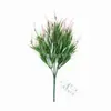 Planta Pendente Simulada Folhas de Hera Falsas Adequadas para Parede Jardim Familiar Decoração de Casamento Grama Colorida de Primavera Malte