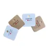 Aretes y Tarjetas para Aretes al por Mayor Hechos a Mano con Amor Cartón Joyería Collar Banda de Goma Empaque Tarjeta