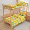Juego de Seis Piezas para Cama de Dormitorio, Juego de Tres Piezas para Estudiante, Juego de Cuatro Piezas, Artículos Escolares de Algodón Puro, Juego Completo de Colchas y Ropa de Cama