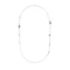 Collar de Calabaza Cepillada Estilo Nuevo de Primavera, Moda de Nicho, Colgante Simple y Único, Lujo Ligero, Cadena Versátil para Suéter