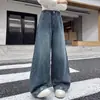 Pantalones para Niña Estilo Primavera y Otoño 2026 Nuevos Pantalones Casuales Elegantes para Niños Niños Medianos y Mayores Otoño Abertura en el Tobillo Jeans Bordados