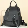 Amazon NIUCUNZH Mochila de Cuero Genuino para Mujer de Piel de Vaca Casual Simple Ajustada Estudiante Bolso Escolar Venta al por Mayor