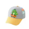 Gorra de Béisbol de Dinosaurio para Patineta para Niños 2026 Primavera/Verano Nueva Gorra de Sol Lindo Dibujo Animado Gorra de Pato para Exportación