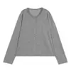 Top Adelgazante ALINDM Tallas Grandes para Mujeres Tallas Grandes 100 kg Cardigan Chaqueta de Manga Larga para Otoño Temprano para Mujeres