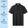 Playeras tipo polo de seda helada personalizadas para empleados de catering corporativo, Camisas publicitarias, Ropa de trabajo con estampado de logotipo, Playeras de trabajo de manga corta hechas a medida con cuello tipo polo