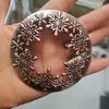 Vela Aromática de Arte em Ferro Embutido 8cm Tampa Inteligente Liga de Zinco Acessório de Vela Coleta de Calor Antiaderente Tampa Oca