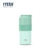 Tyeso/Taishuo Botella para Bebidas Especial Frío Mantenimiento Pot para Deportes al Aire Libre Portátil Simple Gran Capacidad Asa Plegable