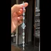 Pulsera Rombo Incrustada de Diamantes Estilo Fresco e Indiferente Anillo de Mano Lujo Ligero Gama Alta Nicho Joyería para Mano Venta al por Mayor