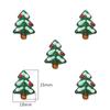 Boneco de Neve Papai Noel Árvore de Natal Homem de Gengibre Contas de Vidro Esmaltado Material para Contas DIY Acessórios para Colares Feitos à Mão