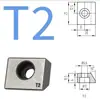 Jinan Jingyi Trilho Guia Linear Placa de Pressão Inclinada Máquina-Ferramenta de Metalurgia do Pó Bloco de Pressão Hexagonal T1T2T3Y3Y4Y5K2K3