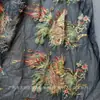 Fabricante Tela Bordado Lantejoulas Fênix Bordado Adesivos de Tecido Performance Étnica Roupas Roupas DIY Acessórios Decorativos Lote L92