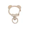Llavero de Panda de Aleación con Hebilla de Resorte Cadena para Teléfono Accesorios para Joyería DIY Llavero de Cuentas Accesorios Colgantes Venta al por Mayor