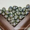 Perla de Vidrio Gota de Agua de Medio Agujero 10*14mm 12*16 Colores Imitación Mabe Pendientes Colgante Accesorios de Joyería Cuentas Sueltas