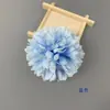 Bola de Flores Artificiais Cabeça de Crisântemo Flor de Seda Crisântemo Ping Pong Decoração de Casamento Hortênsia Headdress DIY Crisântemo de Mil Camadas Feito à Mão Flor Artificial