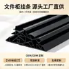 Tiras para colgar de archivador extruidas de PVC, fáciles de cortar y ensamblar, para archivadores de acero, carpetas de archivo y tiras colgantes de plástico
