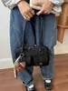 Moda Retro Boston Primavera 2026 Bolso de Axila Bolso de Axila Individual para Mujer Bolso Tote de Gran Capacidad
