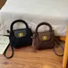 Bolso de Mano Nuevo Bordado de Punto de Diamante Diseño de Nicho Popular Bolso de Hombro Merade Estilo Retro Bolso Cruzado para Mujer