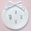 Entre no Tendência Fofo Pochacco Resina Desenho Animado Acessórios para Unhas Grampo de Cabelo Joias DIY Atacado