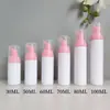 En Stock Botella de Espuma Blanca de 30 ml, Botella Espumadora de Mousse de 60 ml, Botella de Espuma Limpiadora Facial, Botella Dispensadora de Mousse para Pasta de Dientes de 50 ml