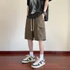 Pantalones Cortos de Verano 2025 para Hombre para Deportes al Aire Libre, Casual para Pareja, Secado Rápido, Modernos, Holgados, Estilo Hong Kong, de Seda Helada, Deportivos