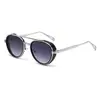 Tendencia de Nueva Moda Transfronteriza: Gafas de sol con un elegante diseño geométrico y doble puente metálico, la primera opción para un look cool