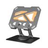 Soporte Plegable Portátil para Teléfono Móvil con Combinación de Colores Metálicos, Soporte de Escritorio para Tablet para Transmisiones en Vivo y Drama, Disipación de Calor, Soporte Perezoso