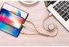 Cabo de dados telescópico um para três para Apple Android TYPE-C linha de carregamento três em um presente LOGO