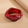 Pulseras Rectangulares Brillantes Transfronterizas Europeas y Americanas para Mujer, Pulseras Geométricas de Textura Simples y Elegantes, Joyería de Mano Personalizada al por Mayor