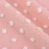 100% Poliéster 230g Jacquard de Puntos Pequeños Tela de Terciopelo de Algodón Suave Zapatillas Peludas Juguete Funda para Cojín de Sofá Artesanía Jacquard