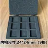 Caja BGA, caja para componentes de chip IC, caja para obleas de silicio IC, caja para piezas, espuma antiestática, compartimentos ranurados y otros.