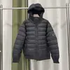 Jaqueta com capuz CP Cross-Border COMPANY com bolso de aba para lente, casaco leve de algodão, unissex, estilo casual de trabalho italiano