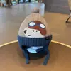 Chapéu Infantil de Cachorro para Avião Estilo Outono e Inverno Chapéu Quente com Proteção para Orelhas Chapéu de Tricô para Bebê Estilo Coreano Chapéu de Lã Unissex para Crianças