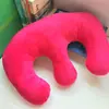 Almohada para salón de belleza almohada facial almohada estilo coreano almohada de chapa almohada para el pecho almohada desmontable en forma de U cama de belleza almohada cuadrada pequeña