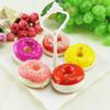 Brinquedo de Donut Falso Simulação Pão Sobremesa Bolo Modelo Educação Infantil Decoração Decorações Fotografia Adereços de Comida