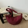 Estilo coreano holgado estilo perezoso chica estilo dulce estilo chica transfronterizo pana compras salida casual bolso de un solo hombro cruzado