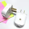 Tai Niu Hui enchufe de 90 grados fuente de alimentación cableado enchufe de dos pines enchufe de pared alta potencia pin de cobre solo blanco duradero