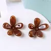 Flores Grandes Bicolores Degradê de 33mm, Pétalas Perfuradas, Flores Irregulares, Acessórios de Cabelo e Acessórios Estilo Chinês DIY