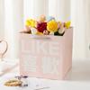 Bolsas Florales Minimalistas, Bolsas de Regalo Souvenir, Bolsas de Mano, Bolsas de Papel para Empaquetar Regalos Navideños, Bolsas de Empaque de Alta Gama