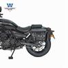Adecuado para Kawasaki Eliminator 500 Bolsa Lateral Bolsa Lateral Retro Caja Lateral Modificada Bolsa para Casco Portaequipajes de Liberación Rápida con Cerradura Especial