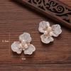 Directo de fábrica sosteniendo flor pulsera de flor corazón de flor flor de tres pétalos joya de flor decoración crisantemo Perla coreana lujo