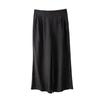 Pantalones Rectos de Satén Doble Joe de Seda Pesada Elástica de Buena Caída Pantalones de Seda de Morera Pantalones Casuales Cómodos