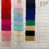 Tecido de Moda Poliéster Amassado, Tecido para Blusas de Primavera e Verão, Tecido para Vestidos Regata, Tecido 100% Poliéster de Liso, Em Estoque