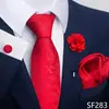 Venta Caliente Transfronteriza para Hombre Negocios Gama Alta Corbata Formal de Bolsillo para Negocios Set de Corbata 8cm Grande Suministro Listo