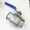 Válvula de bola de acero inoxidable 304 interruptor/vapor válvula de bola de alta temperatura/tubería de agua válvula de bola 6 minutos 4 minutos 1 pulgada 20