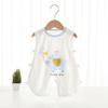 Pinch FunVerano Bebé Chaleco Delgado Tencel Mameluco para Recién Nacido Traje para Gatear Ropa de Bebé Pipa Abertura en la Entrepierna