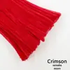 Palitos Torcíveis, Versão Veludo Denso, Cor Única, Estoque Regular, Todas as Cores Disponíveis, Hastes de Chenille 8mm, Força de Fábrica